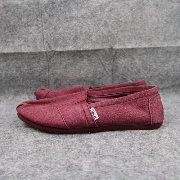 Toms Shoes Womens 9 Flat Slip On Casual Alpargatas Loafer Comfort Boho Lifestyle - Picture 5 of 14